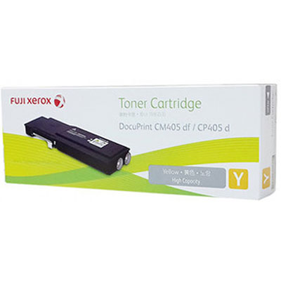 Toner Cartridges/Fuji Xerox: Fuji, Xerox, Yellow, TONER, 11K, FOR, DOCUPRINT, CP405D, CM405DF, 