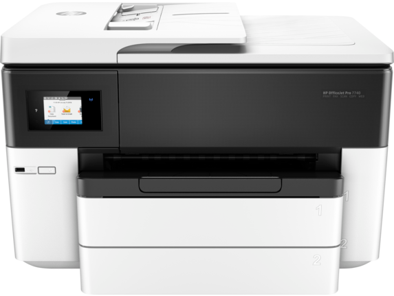 HP, Office, Jet, 7740, Format, e-AIO, 