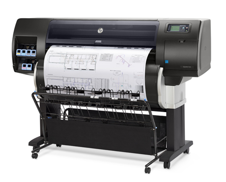 HP, Designjet, T7200, 42, 6ink, Production, Printer, 