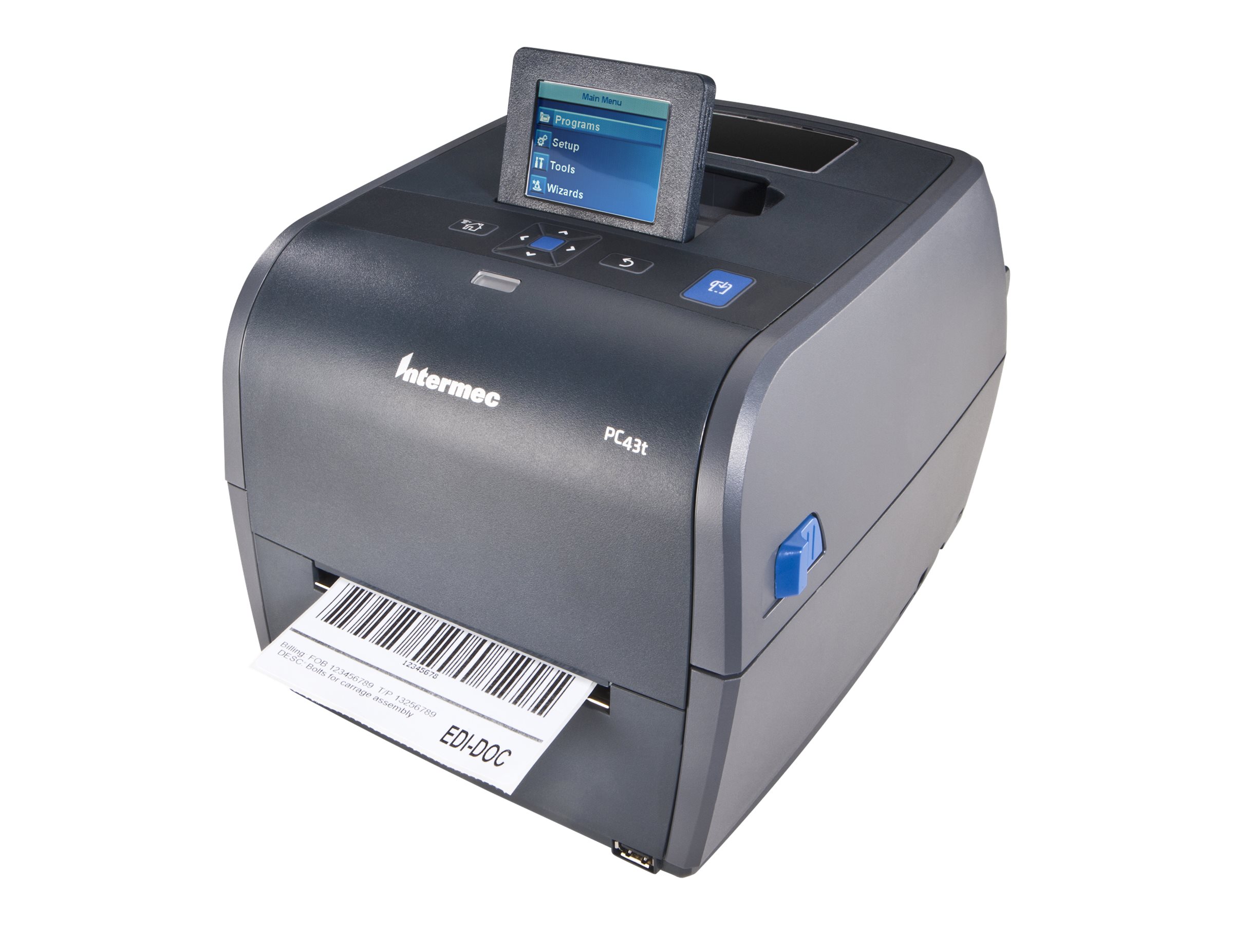 Honeywell, PC43T, Thermal, Transfer, &, Direct, Thermal, Label, Printer, with, USB, Interface, 