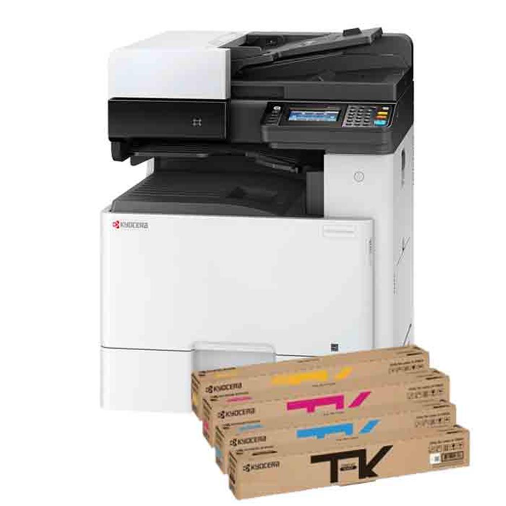 Kyocera, M8130CIDN, A3, 30ppm, Colour, Laser, MFP, with, Toners, Bundle, 
