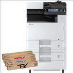 Kyocera, M8124CIDN, A3, Colour, 24ppm, MFP, Laser, with, Extra, Tray, Stand, and, Toners, Bundle, 