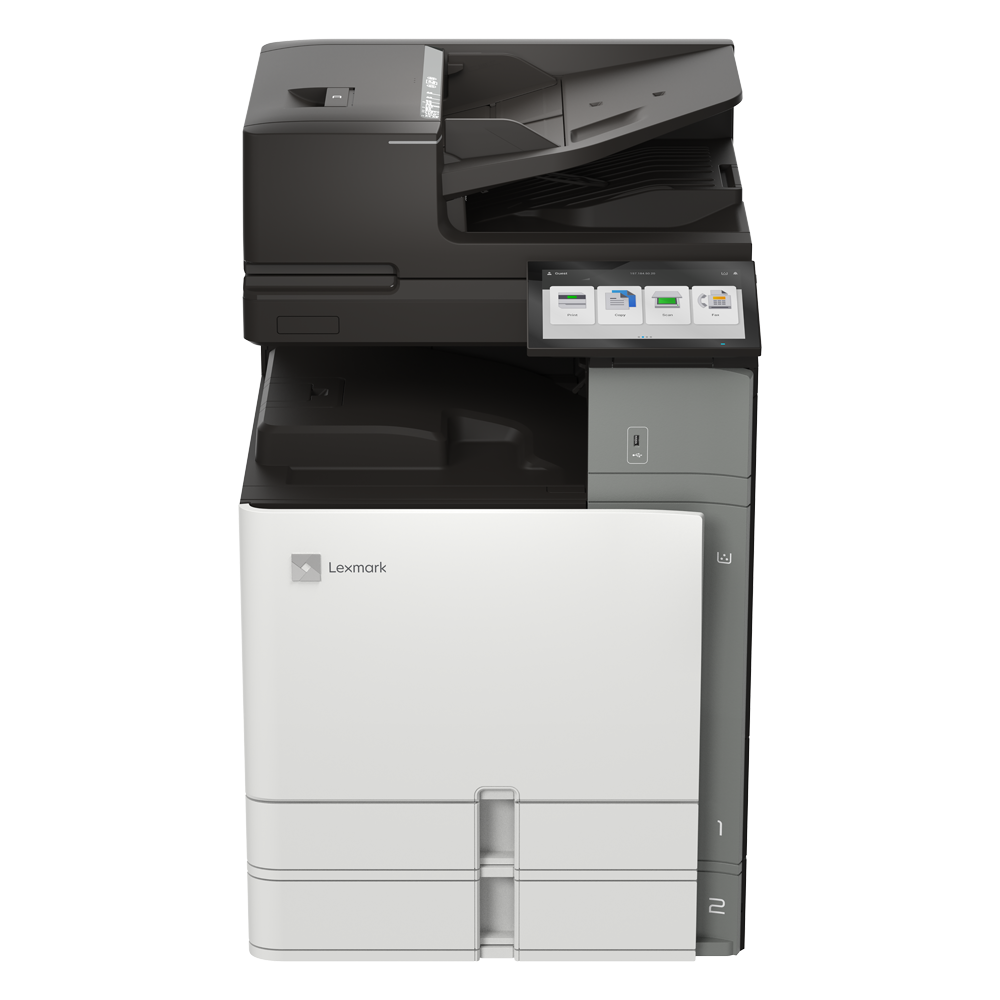 Lexmark, CX962SE, 45ppm, A3, Colour, MFP, Laser, with, 2, x, 550, Sheet, trays, 