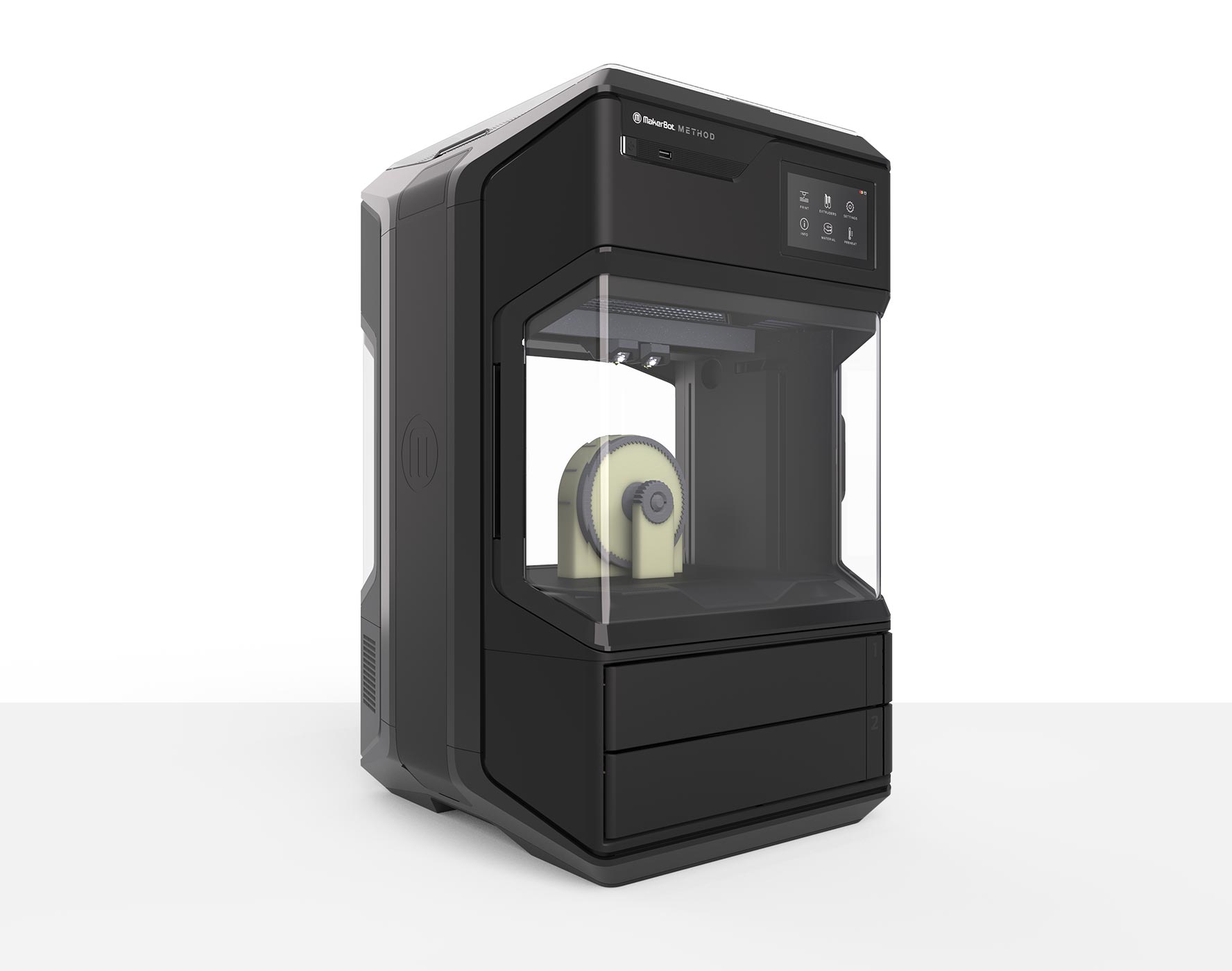 MAKERBOT, METHOD, 3D, PRINTER, 