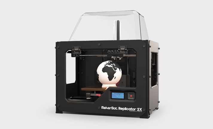 MakerBot, MP05927, Replicator, 2X, Experimental, 3D, Printer, 