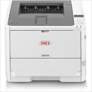 OKI, B512dn, A4, 45ppm, Mono, LED, Laser, Printer, 