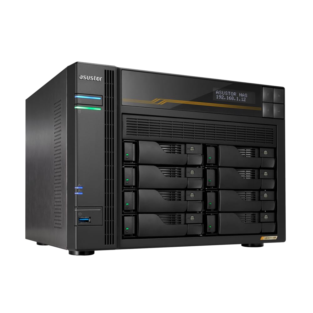 ASUSTOR, 6-BAY, NAS(AS6806T), +, SEAGATE, IRONWOLF, HDD, 60TB, (6, x, 10TB), 