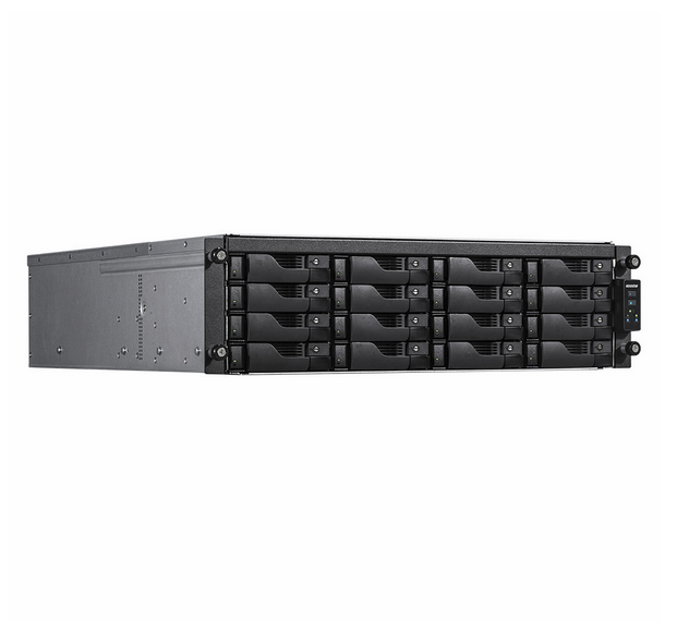 AS7116, 16-BAY, NAS, 3.5/2.5, (0/16), with, XE, QC-3.4GHz, 8GB, RAM, M.2(2), 1, GbE(4), PCIe, RPS, 2RU, 5YR, 