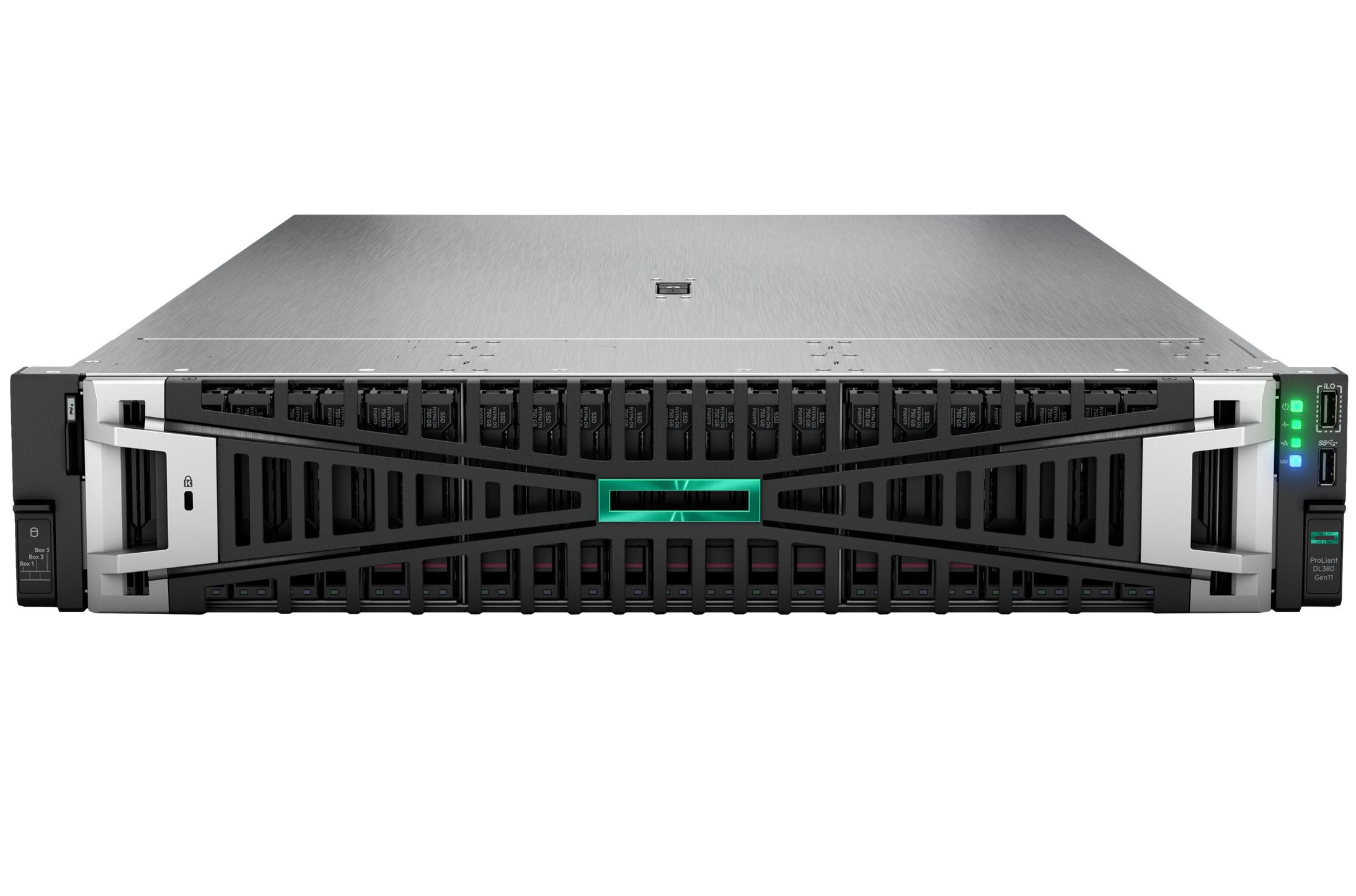 Rack Mounted/HP Enterprise: HPE, DL380, G11, 4410Y, (1/2), 32G, 2.5, SFF, BC, MR408i-o, 800W, 3Y, 