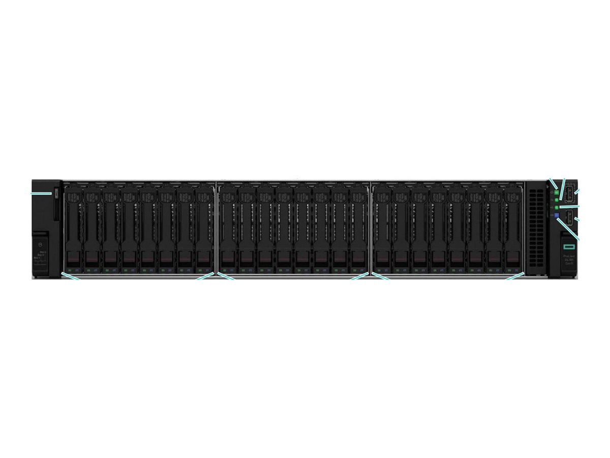 HPE, ProLiant, DL385, Gen11, 9135, 3.65GHz, 16c, 2P, 2x32GB-R, 8SFF, MR408i-o, 4x960GB, SSD, 2x1600W, PS, 