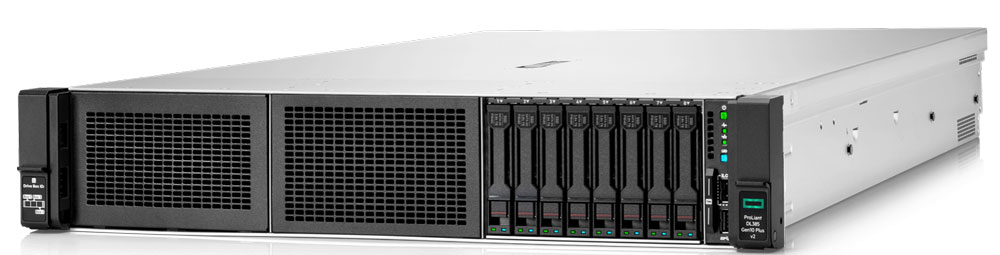 Rack Mounted/HP Enterprise: HP, Enterprise, E, DL345, GEN10plus, 7443P, 1P, 32G, 8SFF, SVR, 