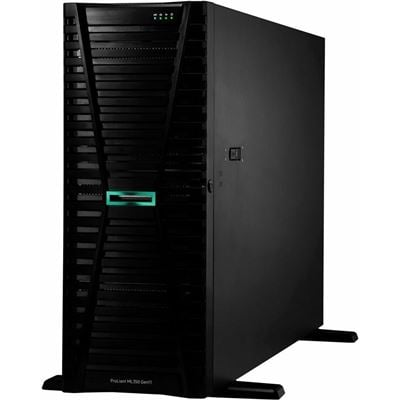 HPE, ProLiant, ML350, Gen11, 4410Y, 2.0GHz, 12-core, 1P, 32GB-R, MR408i-o, 8SFF, 800W, RPS, Server, 