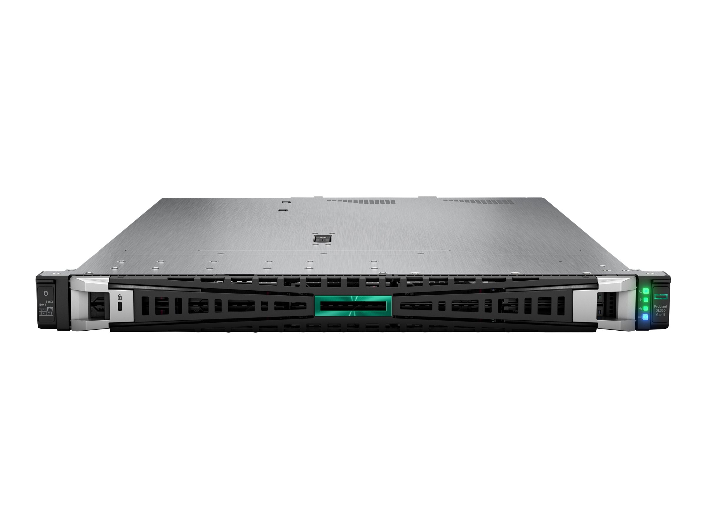Rack Mounted/HP Enterprise: HPE, DL320, Gen11, 3408U, 1P, 16G, 8SFF, BC, SATA, server, 500W, 