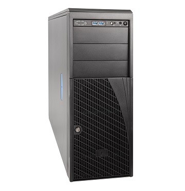 Intel, Server, Chassis, HDD(0/4), PSU(0/2), 4U, TOWER, FITS, M/B, S2600CW, 3YR, Warranty, 
