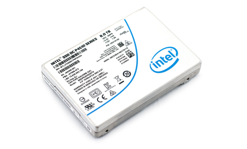 Intel, Solid, State, Drive, (SSD), DC, P4510, Series, 8.0TB, 2.5in, 