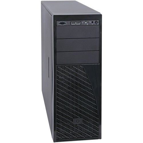 Intel, Server, Chasis, Fixed, HDD(0/4), PSU(1/1), 4U, Tower, FITS, S1200SP, MB, 3Year, Warranty, 