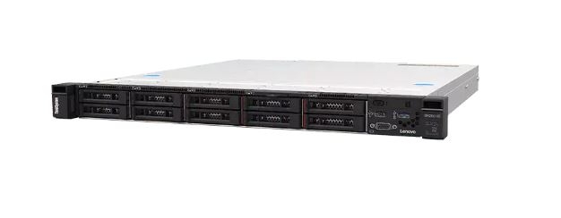 Rack Mounted/LENOVO: LENOVO, SR250, V2, XEON, E-2324G, 4, C(1/1), 16GB(1/4), 2.5HS(0/8), 450W(1/2), 3YR, 