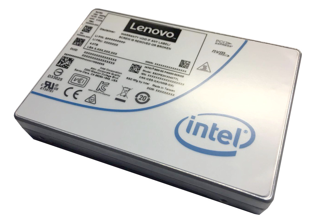 P4500, 1.0TB, NVMe, 2.5in, Solid, State, Drive, (SSD), 