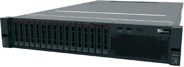Rack Mounted/Lenovo: SR550, SILVER, 4208, 8, Core, 16GB, 930-8i, 2, GB, 3, year, 