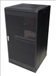 LinkBasic 22RU 600mm Depth Server Rack Smoke Glass Door with 2x240v Fans and 8-Port 10A PDU