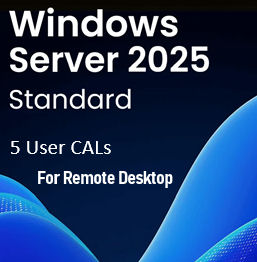 Windows, Server, 2025, 5, User, Remote, Desktop, CALs, 