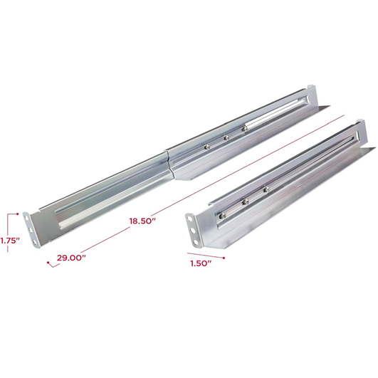 Cyberpower, Universal, Short, Rail, Kit, adjustable, from, 47cm, deep, to, 53.5cms, 