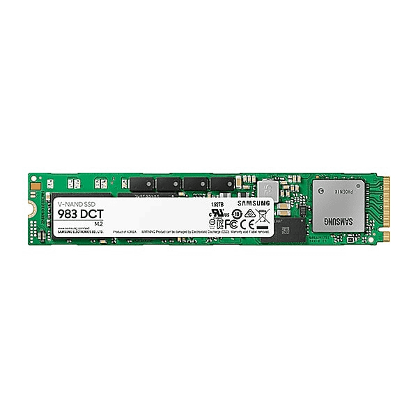 Samsung, Solid, State, Drive, (SSD), 983, DCT, 1, 920GB, V-NAND, 3bit, MLC, M.2, NVME, R/W, (Max), 3, 000MB/s/1, 4000MB/s-, 3, Years, Warr, 