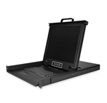 StarTech, 8, Port, Rackmount, KVM, Console, w/, Cables, KVM, Switch, w/, 17, LCD, 