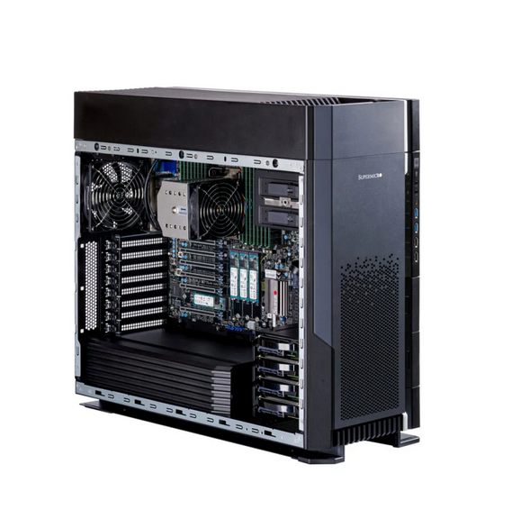 Supermicro, SYS-551-AT, SuperWorkstation, with, 12, core, W5-3425, processor, 64GB, and, dual, 1.92TB, 