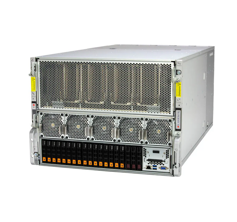 Supermicro, AI, Inference, Server, with, dual, 56, core, 3TB, RAM, dual, 960GB, 8, *, Nvidia, H200, 