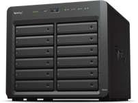Synology, DiskStation, DS2422+, 12-Bay, 3.5", Diskless, AMD, Ryzen, Quad-core, 2.2GHz, 4xGbE, NAS, (Scalable), 3, Year, Warranty, 