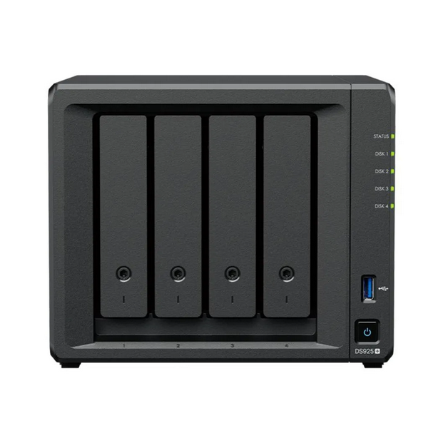 Synology, DS925+, 4GB, DiskStation, 4-Bay, NAS, (, SYNOLOGY, DRIVES, ONLY, ), 