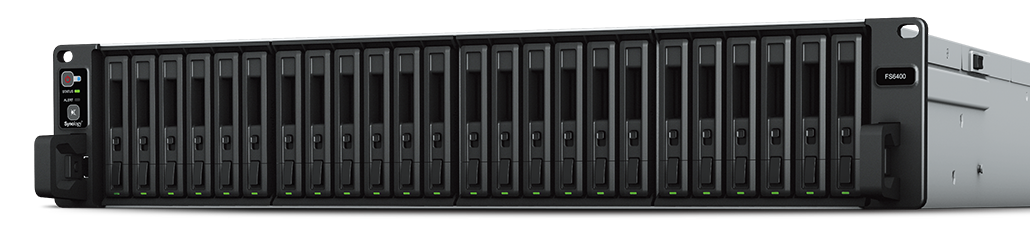 Tower/Synology: Synology, FlashStation, FS6400, -, 2U, Rackmount, 24, Bay, x, 2.5", SAS, Solid, State, Drive, (SSD), /, Disk, or, SATA, Solid, State, 