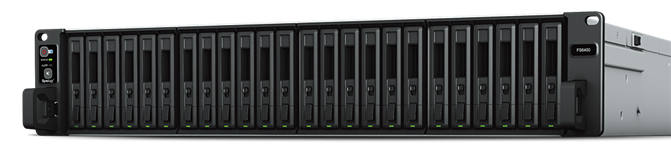 Synology, FlashStation, FS6400, -, 2U, Rackmount, 24, Bay, x, 2.5", SAS, Solid, State, Drive, (SSD), /, Disk, or, SATA, Solid, State, 