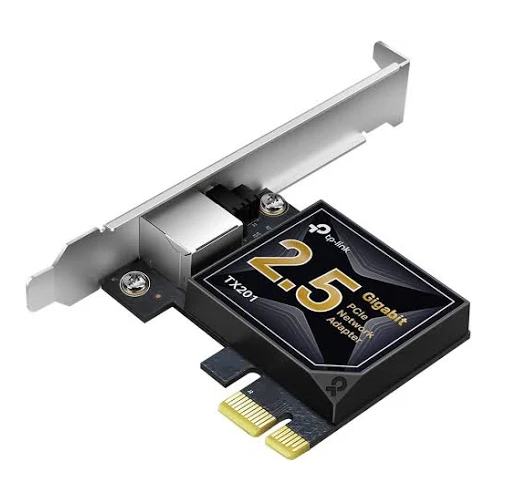 TP-Link2.5, Gigabit, PCI, Express, Network, Adapter, PCIe, 2.1., Support, 2.5/1, Gbps, Network, Standard, 