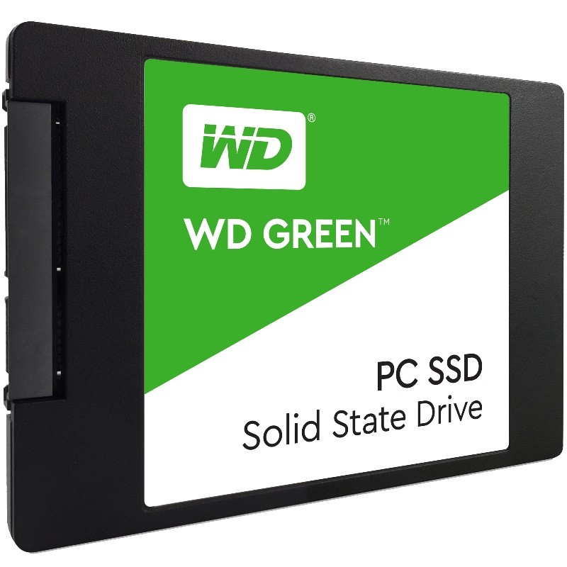 WD, Solid, State, Drive, (SSD), Green, 2.5, Form, Factor, SATA, Interface, 480GB, CSSD, Platform, 3Yr, Warranty, 
