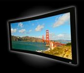 Elite 125" Fixed Frame 2.35:1 Projector Screen, Anamorphic Lunette235