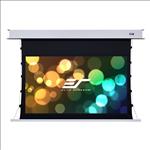 Elite, Screens, 100, 16:9, 4K, Electric, Tension, In-Ceiling, Recessed, Evanesce, Tab, tensioned, Screen, 