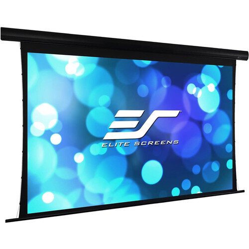 Elite, Screens, 135, Motorised, 16:9, Projector, Screen, Fibreglass, Back, Flame, Retardant, 