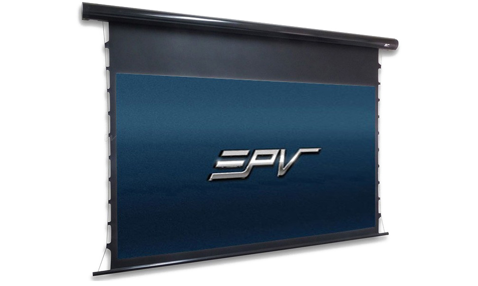 Elite, Screens, 135, Motorised, 16:9, Projector, Screen, Tensioned, Drop, IR, RF, &, 12V, PowerMax, Tension, 