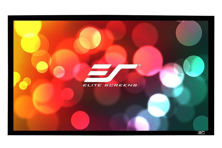 Elite, Screens, 110, Fixed, Frame, 16:9, Projector, Screen, CineWhite, Sable, Frame, B2, 