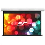 Elite Screens SK110XHW-E24 Saker Series, 110" 16:9 with 24" Drop, Electric Motorized Wall/Ceiling Mount Projector Screen