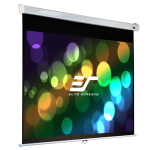 Elite, Screens, PRO, 84, (1.85m, wide), 16:10, Manual, Pull, Down, Screen, with, SLOW, RETRACTION, and, WHITE, Case, 