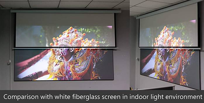 Upgrade Your White or Grey Projector Screen with ALR Black Technology Paint