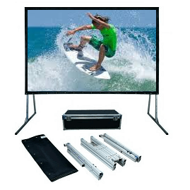 SG, Audio, Visual, FF, Series, 3m, wide, (135, ), Portable, Fast-Fold, Projector, Screen, with, Front, and, Rear, Surfaces, (16:10), 