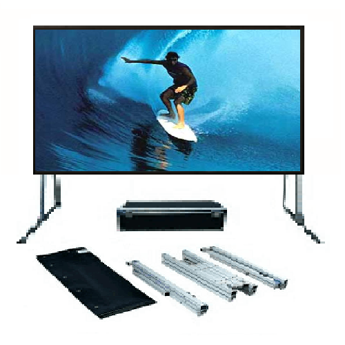 SG, Audio, Visual, FF, Series, 5m, wide, (232, ), Portable, Fast-Fold, Projector, Screen, with, Front, Projection, Surface, (16:10), 
