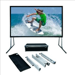 SGAV, FP, Series, 3m, wide, 140, 16:10, Portable, Fast-Fold, Screen, with, Front, Surface, 