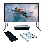 SG, ZF, Series, Easy, Fold, Rear, Projection, Screen, 135, 16:10, Format, (3m, x1.9m), 