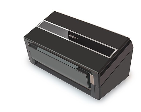 AVISION, AD280, A4, 80ppm, Document, Scanner, 