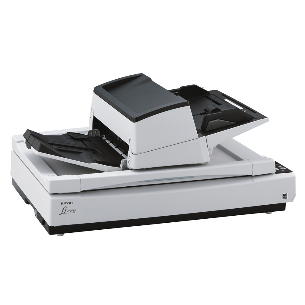 Fujitsu, FI-7700, A3, 100ppm, 300, Sheet, Document, Scanner, with, Flatbed, 